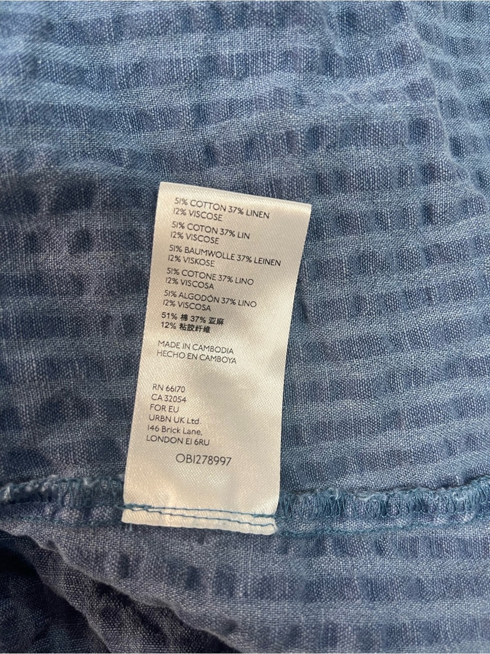Urban Outfitters Saturday Morning Frock Dress Blue - Picture 10 of 14